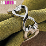 925 h&otilde;bedased kahejoonelised naiste paaris&otilde;rmuse ehted