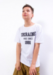 T-Shirt  Ukraine  (boys) , Summer , Nosi svoe 6263-001-33-T 134 valge