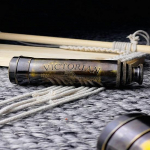 Victorian Marine Telescope, k&auml;sit&ouml;&ouml;na valmistatud reproduktsioon, London 1915 Solid Brass, 40,64 cm Parim kingitus, isadep&auml;evaks, s&uuml;nnip&auml;evakingitus