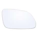 Auto peegliklaas Skoda Octavia MK2 A5 2004 2005 2006 2007 - 2009 k&uuml;ljepeegli pulgale tahavaatel tahavaatel Left white