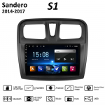 10-tolline Android Carplay Renault Logan Sandero 2014-2017 autoraadio multimeedia videopleier GPS-navigatsioonis&uuml;steem WIFI 2+32GB 1+16GB