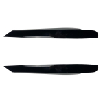 2 TK Silmalaugude Esitulede Silmalaugude Kulmude trimmikatte kleebis Volkswagen VW Touran 2011 2012 2012 2013 2014 2015 autole must