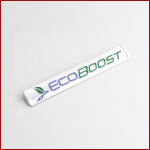 Auto 3D metallist ECOBOOST logo embleemi m&auml;rgi kleebis Ford Focus 2 3 4 Fiesta Kuga Range Mendeo F150 Kuga Escape Edge A