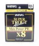 Varivas PE Line Trout Advance Max Power X8 150M PE 0,8 16,7 naela (7053) pruun/valge