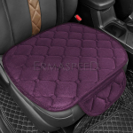 Mugav autoistme katte esipadja padi koos hoiukotiga Universaalne autoistme kaitsepadi automaasturile 1pc Grey