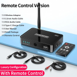 VAORLO NFC juhtmevaba adapter U-ketas TF m&auml;ngimine mikrofoni pistikuga tugi karaoke stereomuusika Bluetooth vastuv&otilde;tja kaugedastus must