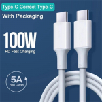 5A USB C-t&uuml;&uuml;pi C-t&uuml;&uuml;pi USB kaabel MacBook Pro iPadi kiirlaadimise 3.0 100 W PD kiirlaadimisjuhe Samsung Xiaomi jaoks 1M