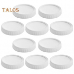 10 tk 86 mm laia suuga purgi kaanega silikoontihend &otilde;hukindel toiduklassi BPA vaba raskeveokite lekkekindel v&auml;rviline universaalne &uuml;mmargune tass saab katta hall