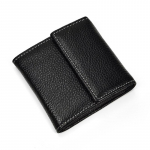 Meeste &uuml;lemise kihiga veisenahast rahakott Crazy Horse nahast retro l&uuml;hikese m&uuml;ndiga rahakott ID hoidikuga krediitkaardikott must