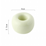 Creative Vannitoa keraamiline hambaharja hoidik Kaasaskantav Mini Macaron Colors Harjaalus Riiul Alusraam S&auml;ilitusrest vannitoat&ouml;&ouml;riist roosa