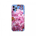 Roosad lilled telefoni&uuml;mbris iPhone'ile Samsung Galaxy Redmi Xiaomi Oppo OnePlus Note SA 7 8 9 10 11 12 13 14 20 21 22 23 53 54 Pro Max Ultra TPU Soft iPhone 6 or 6S