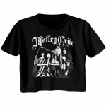 Motley Crue Crue Crew Ladies Festival Cali Crop Unisex T-s&auml;rgid S
