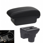 Kia Rio 4 k&auml;etoe jaoks Kia Rio X X-Line'i auto hoiukasti jaoks, auto k&auml;etoe kasti tarvikud. valge/must