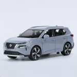 1/32 skaala Nissan X-Trail linnamaasturi automudeliga sulamist m&auml;ngus&otilde;iduk heli ja valgusega, kingitus lastele 1/32-Size:14.7*6.5*5cm