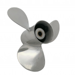 Paadi propeller 9,9x14 sobib Tohatsu p&auml;ramootorile 25HP-30HP 3 labaga roostevabast terasest 10 hambaga OEM NO: 349B64529-1 9 7/8x14 TSS3109.9x14RH