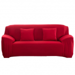 Venivad &uuml;hev&auml;rvilised diivanikatted elutoale, libisemiskindlad diivanikatted, lemmikloomadele ja lastele m&otilde;eldud L-kujulised katted Large(190-230cm)1pc punane