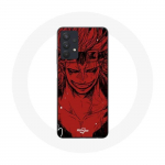 &Uuml;mbris Samsung Galaxy A32 5G Kid Animation Series One Piece Concept Red jaoks
