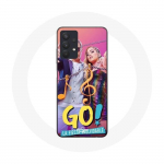 Coque pour Samsung Galaxy A32 5G Poursuis Tes R&ecirc;ves M&iacute;a C&aacute;ceres et Juanma Portolesi Go! Vive a tu manera