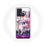 Coque pour Samsung Galaxy A13 4G / A13 4G Lite Formule 1 Sergio P&eacute;rez Pilote automobile de F1