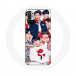 &Uuml;mbris Xiaomi Poco M3 Pro BTS Poster Memebers 2023. aasta j&otilde;ulukingi jaoks