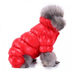 Talvised lemmikloomade koerte riided Super soe jope paksem puuvillane karv veekindel v&auml;ikestele koertele lemmikloomadele Prantsuse buldogi kutsika riided M