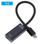 4K miniekraani port HDMI-kaabli k&uuml;lge Mini DP-HDMI-adapter 1080P Mini DP isa-HDMI-&uuml;hilduv adapter Macbook Pro Airi jaoks