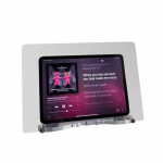 Reguleeritav l&auml;bipaistev akr&uuml;&uuml;list tahvelarvuti alus, 180-kraadine lame klambri tugi Macbook Ipad s&uuml;learvuti lauaarvuti hoidjale