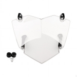 Mootorratta esitulede kaitse lambi kate, stabiilne j&otilde;udlus, kaitsekate, kaitsja valge