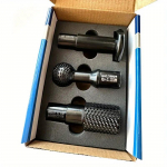 1 komplekt Vastupidav 3-in-1 Puidut&ouml;&ouml; Soonefreesikomplekt lihvimis-, h&otilde;&otilde;ritsus- ja peitliga soonefreesimis t&ouml;&ouml;riistadega nagu n&auml;idatud v&auml;rv