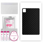 apgo Protective Skin Sticker for the back compatible with TCL TAB 10s, Wrap Film, Foil, Vinyl - Pattern Carbon Black