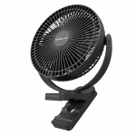 Kuum OPOLAR kaasaskantav ventilaator 10000 mAh laetav USB laua ventilaator V&auml;ike mini vaikne laua ventilaator kontori, kodu, magamistoa jaoks, tugev &otilde;huvool 10000Mah must