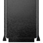 apgo Protective Skin Sticker for the back+sides compatible with Xiaomi Poco C3, Full Wrap Film, Foil, Vinyl - Pattern Black Honeycomb