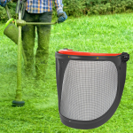 Metsanduskiiver Ohutu k&otilde;vak&uuml;barakaitse, n&auml;okaitsega aiamuru trimmer, jaoks