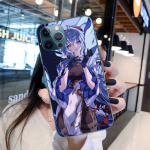 Genshin Impact Gan Yu telefoni&uuml;mbris iPhone 11 12 13 14 Pro Max 7 8 Plus X Xr Xs Max Se 2020 Mini jaoks iphone 12