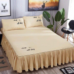 Voodilina Voodi seelik Voodikate Libisemiskindel madratsi kate Voodipesu Voodi seelik Solid Home Hotel Voodi seelik Madratsi kaitsekate 120x200cm 1pc