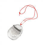 Mini p&ouml;ialklaver, 8 klahviga Mini Kalimba s&otilde;rmeklaver, kaasaskantav Kalimba muusikaline klaver koos kaelapaeltega, t&auml;nup&uuml;ha j&otilde;ulukingid perele roheline