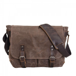Meeste &otilde;lakott Casual Canvas Meeste kott Crossbody kott Retro l&otilde;uendist kott arvutikott kohv
