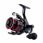 Baitcasting Reel 8kg Max Resistance Premium &uuml;livastupidav p&uuml;&uuml;girull, kiire EVA v&otilde;i metallist Comfort Grip kahepoolne kalap&uuml;&uuml;giriist 1000（EVA grip） punane/must