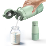 Kaasaskantav piimasoojendaja beebile, USB-laetav pudelisoojendaja vee, rinnapiima, imiku piimasegu liikvel olles, kiire soojenemise ja t&auml;pse temperatuuri reguleerimise jaoks 350ml