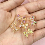 Loomingulised materjalid Peen plaadistus V&auml;rvilised l&auml;bipaistvad 5 tk. DIY k&auml;ev&otilde;ru peakatted mobiiltelefoni kett 14*15,5 mm sirge auguga kommiv&auml;rvi vibuhelmed oranž