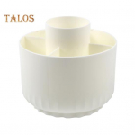 1/2 tk 360 kraadi p&ouml;&ouml;rlev lauaaparaat Tugev pliiatsihoidja lauaarvutile, 5 pesaga libisemiskindel alus Kontori hoiuruum Ruumis&auml;&auml;stlik pliiatsihoidik 1pc roosa