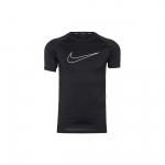 Nike Logo Tr&uuml;kiga Hingav Treeningu L&uuml;hikeste Varrukatega Fitness Topp Meeste Topid Must DD1993-010 L