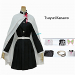 Anime Deemonitapja: Kimetsu No Yaiba Zenitsu Giyu Tanjirou Kamado Nezuko Cosplay Naised Lapsed Meeste Kimono Uniform Cosplay Kost&uuml;&uuml;m 100