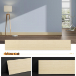 Paksenemine ! 10/20 tk DIY puiduimitatsiooniga paksendatud p&otilde;randaplaadid, keskkonnas&otilde;bralikud materjalid isekleepuvad seinapaneelid ja seelikud 10pcs-10*60cm kollane