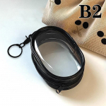 1 tk ehete korraldaja l&auml;bipaistev hoiukarbikott Mystery Box plastkarp armas nukukott v&otilde;tmehoidja tolmukindla &uuml;mbrisega 10.5*6.5*3.8cm