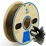 YOUSU 3D-printeri h&otilde;&otilde;gniit 1,75 mm must PLA pimedas helendav 3D-printimismaterjal, mis &uuml;hildub 5