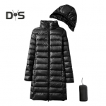 Talvine sulemantel hoiukotiga Paksendatud polsterdatud pl&uuml;&uuml;sist kapuuts keskmise pikkusega tuulekindel pikad varrukad Tuulekindel soe igap&auml;evane &uuml;ler&otilde;ivas puuvillane jope M khaki