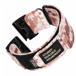 Kiirkinnitusega nailonpael Garmin Watch Instinct 2X Tactics k&auml;erihm Fenix 6X Pro 5X Plus 7X 26mm 22mm asendus sportlik kiirkinnitusega k&auml;ev&otilde;ru Garmin 26mm pruun/must