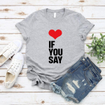 Romantika R&auml;&auml;kimata Kpop T-s&auml;rk Armastus Kui Sa &Uuml;tled T-s&auml;rgid Unisex L&uuml;hikeste Varrukatega T-s&auml;rk Punase S&uuml;damega T-s&auml;rgid Korea Mood T-s&auml;rgid S