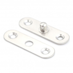 56&nbsp;Mm L riistvara roostevabast terasest 360 kraadi p&ouml;&ouml;rleva ukse p&ouml;&ouml;rdega hingede toon Rotar